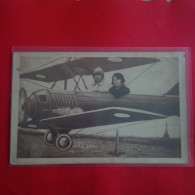 CARTE PHOTO AVION MONTAGE - 1919-1938: Entre Guerres