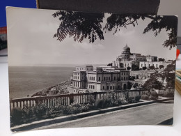 Cartolina Santa Cesarea Terme Provincia Lecce , Sullo Sfondo Il Kursaal Anni 50 - Lecce