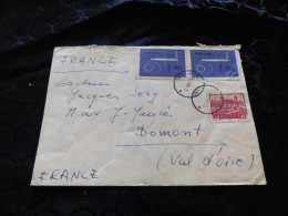 L-30 , Lettre Pologne, Warszawa à Domont, 1966 - Cartas & Documentos