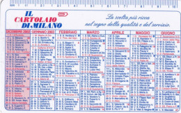 Calendarietto - Il Cartolaio Di Milano - Anno 2003 - Small : 2001-...