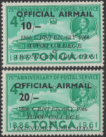 Tonga Official 1966 SGO19-O20 Tupou College Set MNH - Tonga (1970-...)