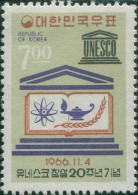 Korea South 1966 SG670 7w UNESCO Symbols And Emblem MNH - Korea, South