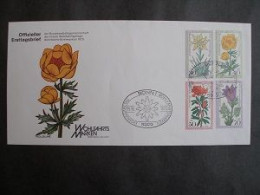 RFA 1975 - Fleurs Des Alpes - FDC - 1971-1980