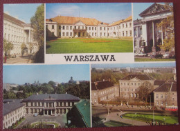 Warszawa / Warschau - Mehrbildkarte - Pologne