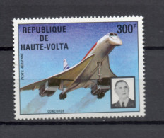 HAUTE VOLTA  PA  N° 168    NEUF SANS CHARNIERE  COTE 5.00€     CONCORDE AVION GENERAL DE GAULLE - Alto Volta (1958-1984)