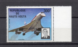 HAUTE VOLTA  PA  N° 168    NEUF SANS CHARNIERE  COTE 5.00€     CONCORDE AVION GENERAL DE GAULLE - Haute-Volta (1958-1984)
