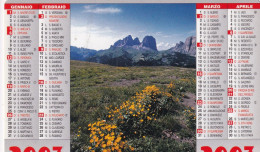 Calendarietto - Libreria Benigni - Trento - Anno 2003 - Formato Piccolo : 2001-...