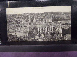 83 . CARTE PANORAMA . ROUEN . VUE GENERALE VERS ST OUEN  . GRAND FORMAT . 28 X 14 - Rouen