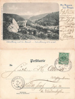 57 Lutzelurg Und Der Kanal Lutzelbourg Et Le Canal CPA + Timbre Reich Cachet 1900 - Other & Unclassified