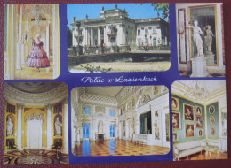 Warszawa / Warschau - Mehrbildkarte "Palac W Lazienkach" - Poland