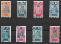 FRENCH GUINÉE 1924-27 Gué à Kitim Overprint MNH** - Unused Stamps