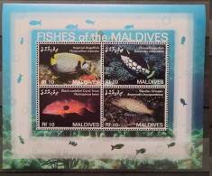 Maldives - 2007 - Fishes - Yv 3814/17 - Peces
