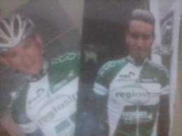 CYCLISME  - WIELRENNEN- CICLISMO : 2 Photos GANSER + MAUS - Radsport