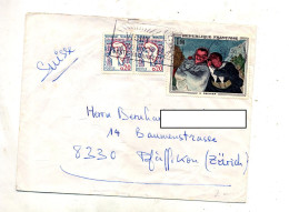 Lettre Flamme Vichy Sante Sur Daumier - Mechanical Postmarks (Advertisement)