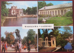 Warszawa / Warschau - Mehrbildkarte "Warszawa * Lazienki" - Pologne