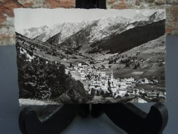 Jolie Cpsm écrite : LA CLUSAZ Vue Générale Et Chaîne Des Aravis - La Clusaz