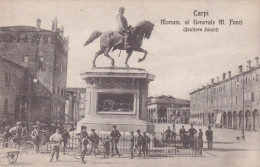 Carpi Monumento Al Generale M. Fanti ( Scultore Zocchi ) - Carpi