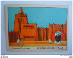 Colonies Françaises Afrique Format 7 X 5 Cm  Librairie D'éducation Nationale Paris Afrique Occidentale - Andere & Zonder Classificatie