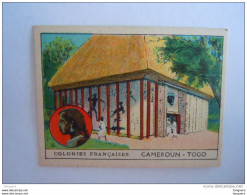 Colonies Françaises Afrique Format 7 X 5 Cm  Librairie D'éducation Nationale Paris Cameroun-Togo - Andere & Zonder Classificatie