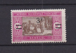 SENEGAL 1924 TIMBRE N°99 NEUF AVEC CHARNIERE MARCHE INDIGENE SURCHARGE - Unused Stamps