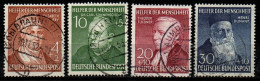 Bund 1952 - Mi.Nr. 156 - 159 - Gestempelt Used - Gebraucht