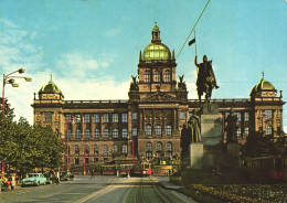 PRAGUE, ARCHITECTURE, MUSEUM, MONUMENT, STATUE, TRAM, CAR, TOWER, CZECH REPUBLIC, POSTCARD - Czech Republic