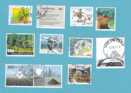 KLEINES LOS GESTEMPELTE BRIEFMARKEN AUS DEM JAHR 2012.PETIT LOT DE TIMBRES OBLITERES. - Used Stamps