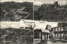 71941123 Nideggen Eifel Blick Ins Rurtal Burg Burghof Nideggen - Autres & Non Classés