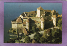 VD Près De MONTREUX Lac Leman  VEYTAUX Le Château De Chillon Vu Depuis L'Autoroute   Schloss Chillon  Chillon Casle - Veytaux