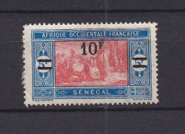 SENEGAL 1924 TIMBRE N°100 NEUF AVEC CHARNIERE MARCHE INDIGENE SURCHARGE - Unused Stamps