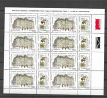 2005 MNH Romania 5999-6000 Kleinbogen - Blocs-feuillets