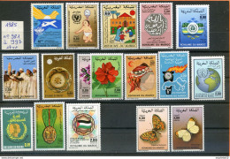 Maroc,1985 ; Année Complète ; Y&T N°981 à 997 ; NEUFS** - Marokko (1956-...)