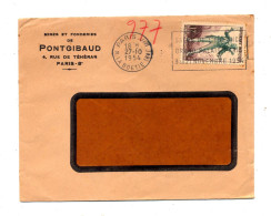 Lettre Flamme Paris VIII Salon Enfance Sur Figaro - Mechanical Postmarks (Advertisement)