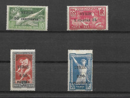 SYRIA 1924 Franch Stamps Olympic Games Overprint  I MNH - Ongebruikt