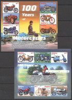 Maldives - 2000 - 100 Years Of Motorcycles - Yv 3015/20 + 3049/54 - Motos