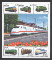 Maldives - 1999 - The Wonderful World Of Trains - Yv 2843/48 - Treinen