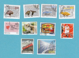 KLEINES LOS GESTEMPELTE BRIEFMARKEN AUS DEM JAHR 2014.PETIT LOT DE TIMBRES OBLITERES. - Gebruikt