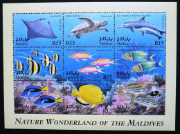 Maldives - 1999 - Marine Life - Yv 2809/17 - Maritiem Leven