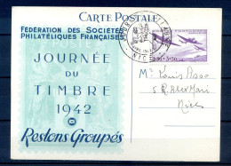 060524 YVERT N° 540   JOURNEE DU TIMBRE 1942 - 1940-1949