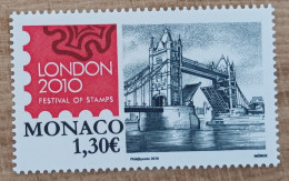Monaco - YT N°2741 - London 2010 / Exposition Philatélique Internationale à Londres - 2010 - Neuf - Unused Stamps