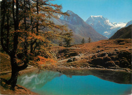 Switzerland Lac Bleu De Louche Pres D'Arolla & Mont Collon - Other & Unclassified