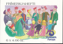 FÄRÖER Markenheftchen MH 8 Mit 3x 270-271, Postfrisch **, Brauchtum, 1994 - Färöer Inseln
