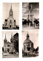 Vichy Lot De 6 Cartes , église Jeanne D'arc, L'hopital Civil, église Saint-louis, église Notre-dame Des Malades - Vichy