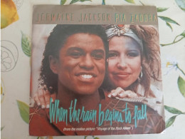 JERMAINE JACKSON  PIA ZADORA  WHEN THE RAIN BEGINS TO FALL - Other & Unclassified