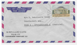 Suriname 1963, Architectuur Zegel Op Brief (SN 3073) - Surinam ... - 1975