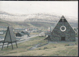 FÄRÖER  Markenheftchen 12, Postfrisch **, Christianskirche In Klaksvík 1996 - Féroé (Iles)