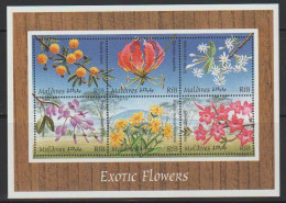 Maldives - 1997 - Exotic Flowers - Yv 2529/34 - Sonstige & Ohne Zuordnung