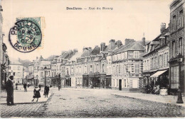 Doullens - Rue Du Bourg Gel.1907 - Doullens