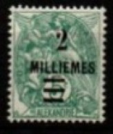 ALEXANDRIE    -   1925  .  Y&T N° 65A * - Unused Stamps