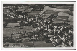 MW25469/ Hermsdorf Waldenburg Foto AK Seltenes Strähle Luftbild 30er Jahre - Schlesien